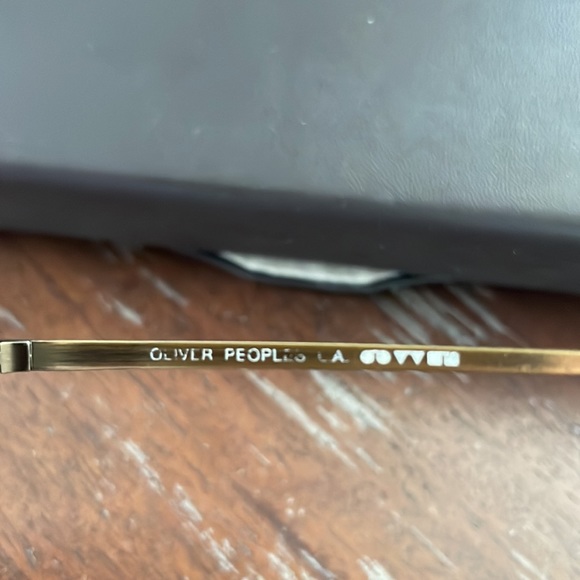 Oliver Peoples vintage MP-1 ATG 404 sunglasses with brown Oliver Peoples case - Picture 4 of 15